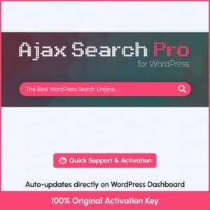 Ajax Search Pro