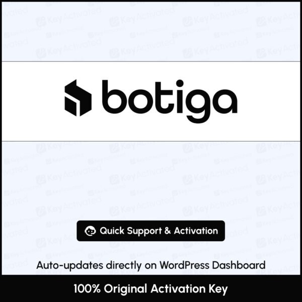 Botiga Theme Activation with Original License Key