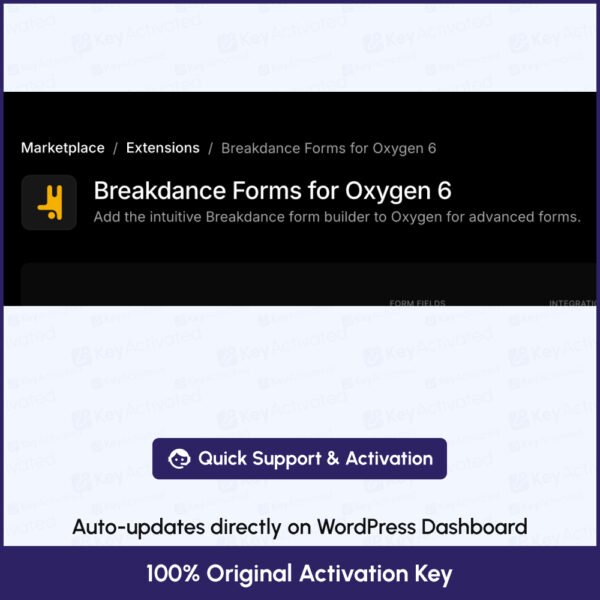 Breakdance Forms for Oxygen