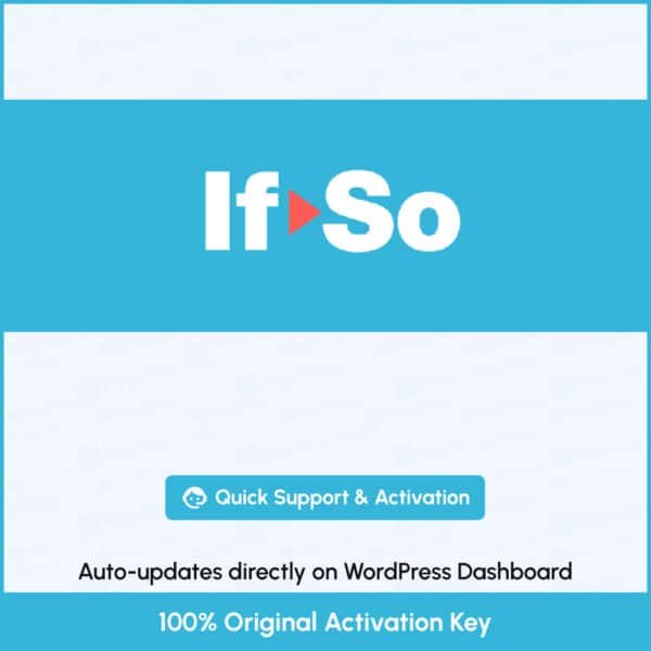 If So Activation with Original License Key