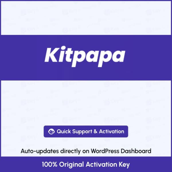 Kitpapa Activation with Original License Key