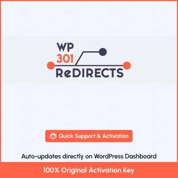 WP 301 Redirects PRO Activation with Original License Key