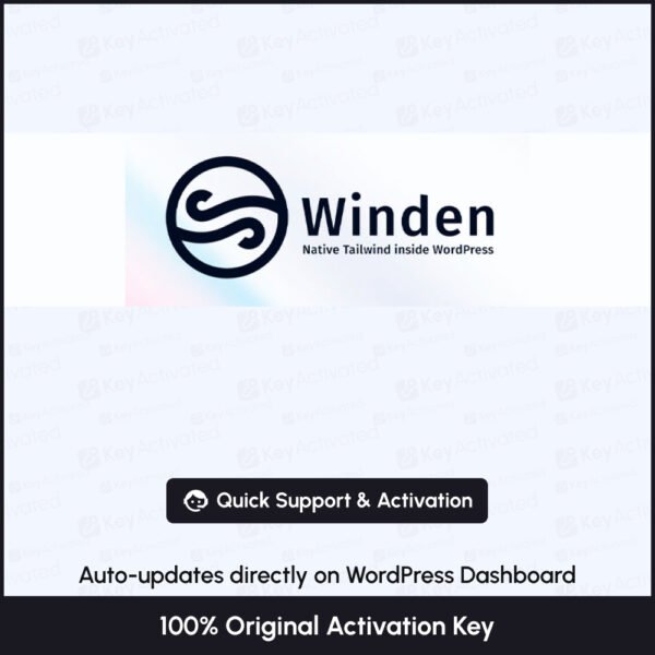 Winden Activation with Original License Key